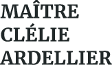 MAÎTRE CLÉLIE ARDELLIER Logo